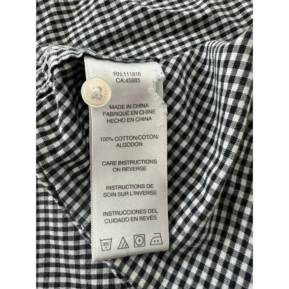MICHAEL Michael Kors Men's Plaid Button Down Shirt sz Medium